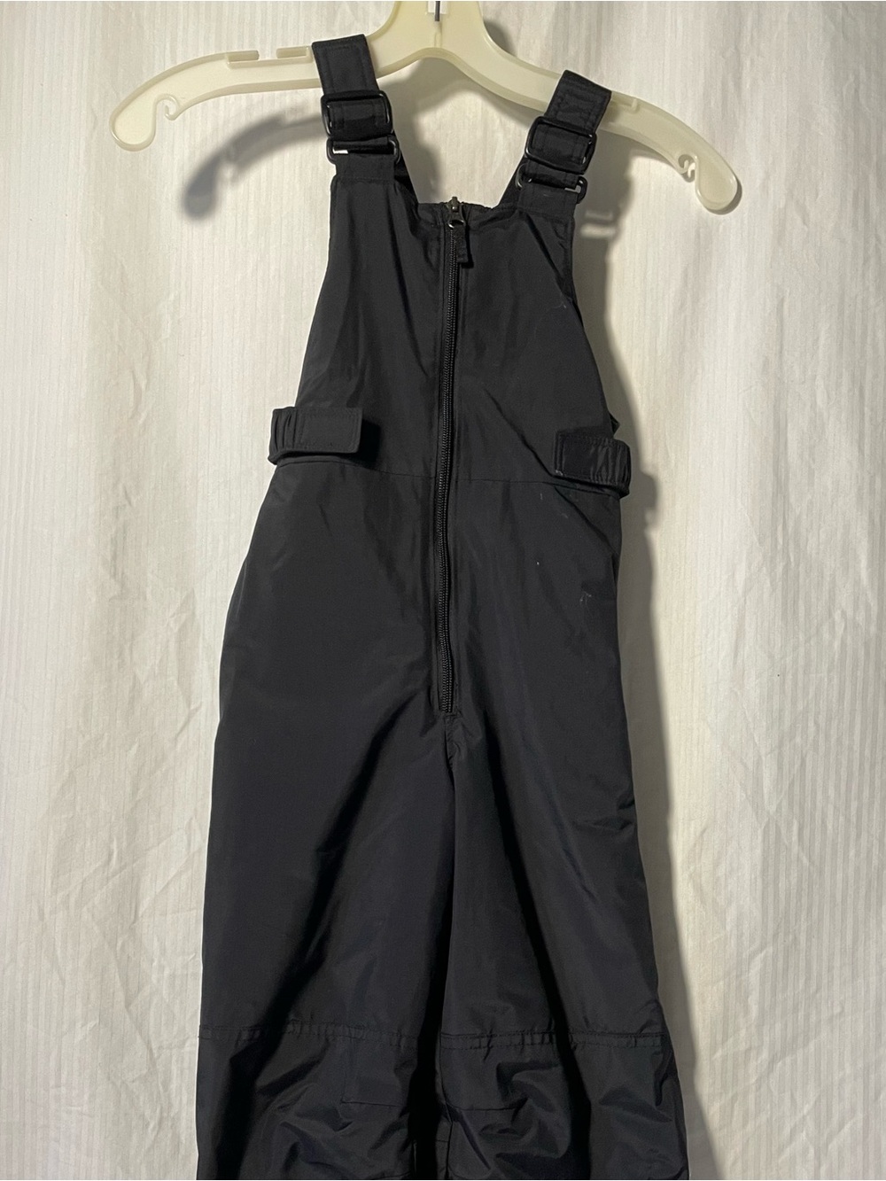 Columbia Black Youth Snow Bib Patrol Overalls with Adjustable Straps